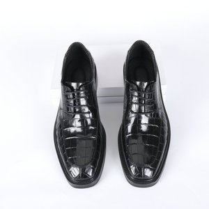 Mocasines de Alta Gama Hechos a Mano, Personalizados, Retro, Casuales, Impermeables, Transpirables, Antideslizantes, para Hombre, de Cuero Genuino, con Aumento de Altura - Product Image 1