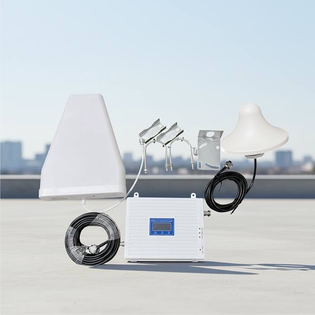 Factory Cell Phone Signal Booster 900 MHz 1800 MHz Signal Booster for Mobile Phone