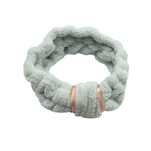 Élégant bandeau en molleton <span class=keywords><strong>Carol</strong></span> doux pour femmes bandeau élastique plus coloré pour maquillage lavage visage douche Spa - Product Image 5