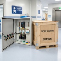 Boîtier de distribution métallique intérieur personnalisé série JXF 400V triphasé avec relais de surcharge à barre omnibus pour la gestion des usines