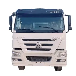 新中国重汽371 420马力二手拖拉机豪沃卡车10 2轮拖拉机自动卡车拖拉机Fh 500 2021柴油欧3手册