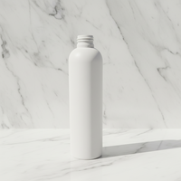 Emballage cosmétique en plastique HDPE en peluche mat Bouteilles de lotion pour le corps Soft Touch Squeeze Bouteille de shampooing 300ml