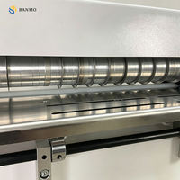 Máquina Cortadora de Cuero de Alta Resistencia de 500W - Cortadora Multi-cuchilla para PVC, Goma, EVA de 10 mm de Grosor, Plataforma de Acero Inoxidable SUS304 para Pequeñas y Medianas Empresas
