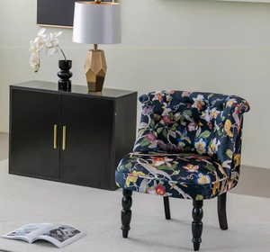 HANYEE American Style Country side Sofa Sessel Herstellung Single Couch aus Stoff für Wohnzimmer Single Sofa <span class=keywords><strong>Chair</strong></span> - Product Image 3
