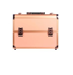 Estuche de maquillaje portátil profesional Estuche de transporte para decoración de uñas bordado Caja de almacenamiento de maquillaje multifuncional de gran capacidad de 13 pulgadas - Product Image 1