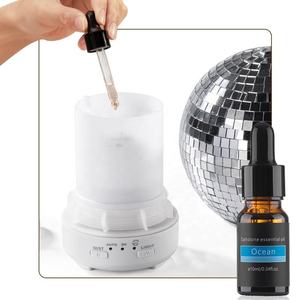 Bạc Độc Đáo 3D Kính Xoay Laser Hương Liệu Tinh Dầu Hương Thơm Độ Ẩm Hương Thơm Phòng Disco Bóng Khuếch Tán Với Ánh Sáng - Product Image 4