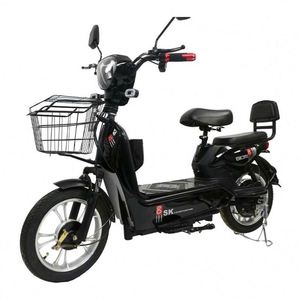 Fournisseur <span class=keywords><strong>fiable</strong></span> recommande la trottinette électrique de loisirs noire 48V 350W, vélo électrique urbain à prix avantageux - Product Image 2