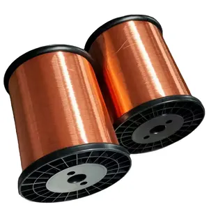 Alambre de aluminio revestido de cobre esmaltado para transformador de motor