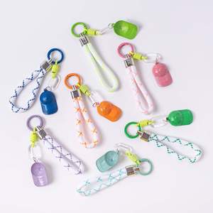 Llavero Plegable Unisex de Poliéster, Pequeño Colgante, Accesorios de Cuerda para Colgar, Cadena para Teléfono, Correa para Botella de Agua, Correa para Juguete, Decoración - Product Image 5