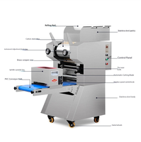 Machine automatique de fabrication de nouilles commerciales en acier inoxydable, épaisseur réglable, machine de fabrication de nouilles fraîches