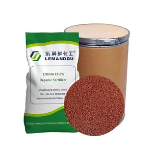 Fertilizzante di ferro chelato EDDHA Fe 6% 100% fertilizzante chelato di ferro idrosolubile