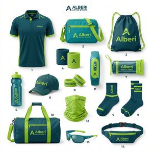 Polo de sport respirant avec logo personnalisé, séchage rapide, uniforme d'équipe, tissu anti-humidité, sac de transport, kit de voyage, ensemble de jeu sportif - Product Image 1
