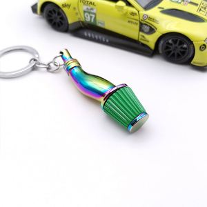 Car Parts Metal Zinc Alloy <b>Key</b> <b>Chain</b> Bottle Keyrings Auto Part Model Gear Keychain - Product Image 5
