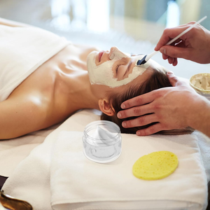 Biểu Tượng Tùy Chỉnh Skincare Đóng Gói 50/100/120/150/500G Rõ Ràng Mặt Kem Mỹ Phẩm Lọ Nhựa Với Vít Top Có Nắp Đậy - Product Image 4