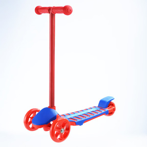 Monopattino per Bambini da 1-3 Anni, Vendita all'Ingrosso, Pedana Singola, in Ferro e PVC, a 3 Ruote, Resistente alle Cadute - Product Image 1