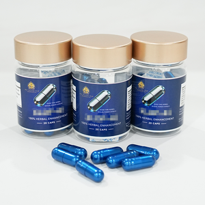 Men’s Vitality Capsules Dietary Fiber Herbal Formula Performance Energy Support Blue Pills for Men - Product Image 4