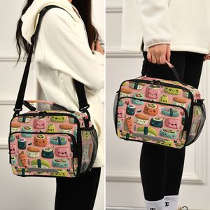 Cute Musubi Design <b>Lunch</b> Bag Aluminum Foil Portable Picnic Cooler Meal Bags Kids Boys Custom <b>Insulated</b> <b>Lunch</b> Bag for Girls - Product Image 6