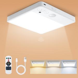 Veilleuse à capteur LED avec télécommande et trois températures de couleur, lampe LED pour cabine de douche / placard / escalier / couloir - Product Image 1