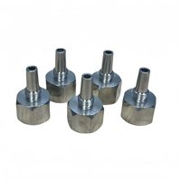 Pièces usinées CNC personnalisées, tournage CNC de métaux, pièces en aluminium CNC, fraisage et tournage en laiton et acier, connecteur en acier inoxydable