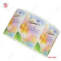 Etiquetas Autoadhesivas de Vinilo Holográfico Duradero con Impresión Personalizada, Estampado en Relieve, Rectangulares, para Bebidas, Supermercados y Empaques
