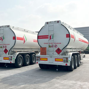 사우디 아라MCO SASO ADR 인증서 디젤 탱커 세미 트레일 420000 ~ 46000 알루미늄 합금 탱크 세미 트레일러 - Product Image 5
