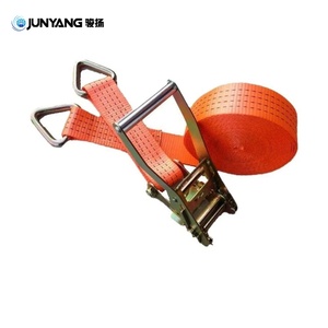 JUNYANG Correas de Amarre con Trinquete Retráctiles de Poliéster con Doble Gancho en J para Contenedores y Carga, con Garantía de Calidad, Más Vendidas - Product Image 4