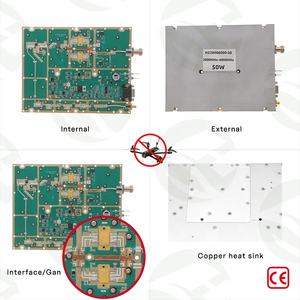 High-Reliability 2-6GHz 50W GaN Pure Copper WiFi 5.8G 2.4G Interdiction FPV UAV Countermeasure RF Amplifier - Product Image 2