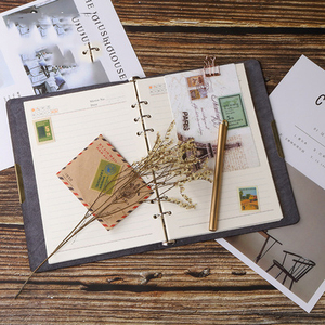Libreta Diaria Encuadernada Antigua, Diario de Cuero Vintage Personalizado, Planificador, Cuaderno de Escritura - Product Image 2