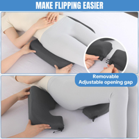 Coussin en mousse à mémoire de forme pour les escarres, soulagement de la pression sur les fesses, coussin de lit en forme de T pour les escarres sur les fesses, coussin pour le coccyx