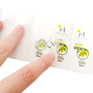 New Arrival tốt bao bì dán Kích thước Nhãn tùy chỉnh nhãn với logo - Product Image 4