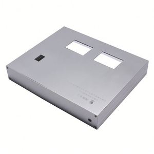 Custom CNC Machining Aluminum Enclosure Black Powder Coating Cnc Aluminium Junction <b>Box</b> for Electronics Electric - Product Image 2