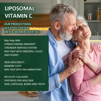 OEM/ODM Cápsulas de Vitamina C Liposomal de Súper Absorción Potente Sistema de Inmunidad Potente Suplemento Antioxidante