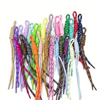 Nouveau cordon en nylon tressé coloré fait main en gros pour la fabrication artisanale de bijoux, porte-clés, pendentifs et ornements DIY