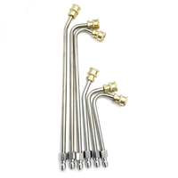 Pistolet à eau haute pression multi-angles, perche d'extension pour le nettoyage, tige d'extension, baguette d'extension pour le nettoyage de la climatisation de voiture