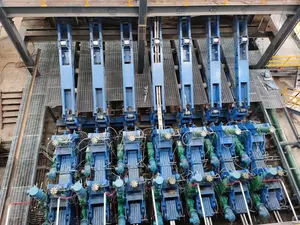 Elektrische Continugietmachine Voor Stalen Knuppels Die Staal Continu Gietmachine Produceren, Concaster
