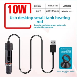Mini Termoriscaldatore per Acquario in Vetro, Barra Riscaldante Automatica a Temperatura Costante per Piccoli Acquari, Scatola Controllo Temperatura USB a Risparmio Energetico 10W - Product Image 4