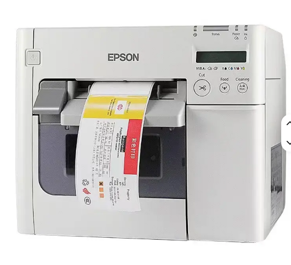 Hot Sale Roll to Roll Label Printer TM-C3520 Digital Label Printer Wholesale Desktop Office Printer for Color Label Printing