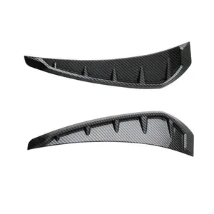 2PCS Car Front Fender Wing Blade Styling Air Vent Outlet Decoration Stickers Trim Cover