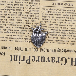 Nueva Joyería de Moda para Hombre y Mujer, Colgantes de Acero de Titanio para Parejas, Collar con Colgante de Corazón de Estilo Retro, Joyería al por Mayor - Product Image 5