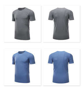 Camiseta vintage personalizada con estampado de cuello redondo para hombre, Camiseta lisa de gran tamaño en blanco para hombre - Product Image 5