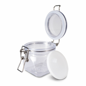 Venta al por Mayor de Frascos de Plástico PET Octagonales Transparentes de 50g 100g 150g 200g 250g 500g 1000g, Frascos de Crema, Frascos Mason para Almacenamiento de Alimentos - Product Image 2