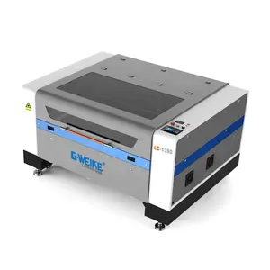 GWEIKE mesin pemotong laser co2 9060/4060/1390, untuk kertas kayu akrilik, kain, kulit, dll. 6090 Harga pemotong laser