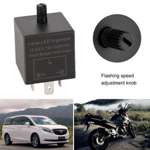 CF13KT Einstellbares Frequenz-Blinkrelais 12V 3-PIN CK14KT Auto-Relais LED-Blinker Blinklicht - Product Image 6