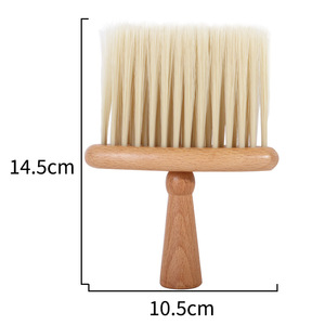 Cepillo <span class=keywords><strong>de</strong></span> Mano con Mango <span class=keywords><strong>de</strong></span> Madera, Cepillo <span class=keywords><strong>de</strong></span> Limpieza para el Hogar, Cepillo para Quitar el Polvo con Cerdas Suaves para Cama, Sofá, Muebles, Ropa, Coche - Product Image 3