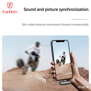 <span class=keywords><strong>Micro</strong></span> không dây mini chuyên nghiệp Earldom dành cho <span class=keywords><strong>iPhone</strong></span>, Android, phát trực tiếp, ghi âm game, phỏng vấn, vlog - Product Image 5