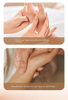 Masseur de mains électrique sans fil à compression d'air haute performance, nouveau style, avec contrôle de la minuterie, massage Shiatsu par pétrissage de la paume