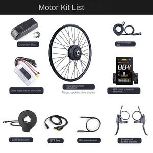 Bfang Phía Sau Không Chổi Than Trung Tâm Động Cơ 12V 500W Tốc Độ Cao IP65 Không Thấm Nước Nhôm Bánh Xe Động Cơ Kit Đường Xe Đạp 10.5ah Pin 8-Way - Product Image 4