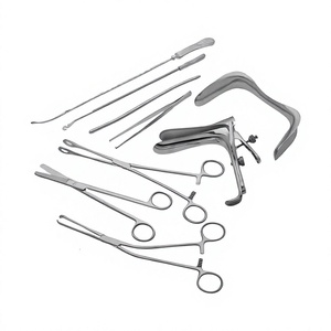 KAHLU Ensemble d'instruments chirurgicaux de gynécologie ORTHOPEDIQUE 9 pièces en acier inoxydable Source d'alimentation manuelle de qualité supérieure - Product Image 1