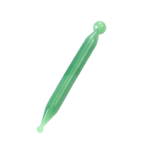 ปากกานวดกดจุดเรซิ่นสีเขียว เครื่องมือนวดเพื่อความงาม ขายส่ง - Product Image 1