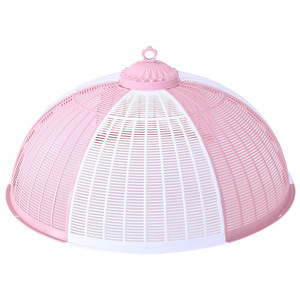 Couvre-aliments rond en plastique, amovible, anti-insectes, pour la cuisine, en PP, design mignon - Product Image 1